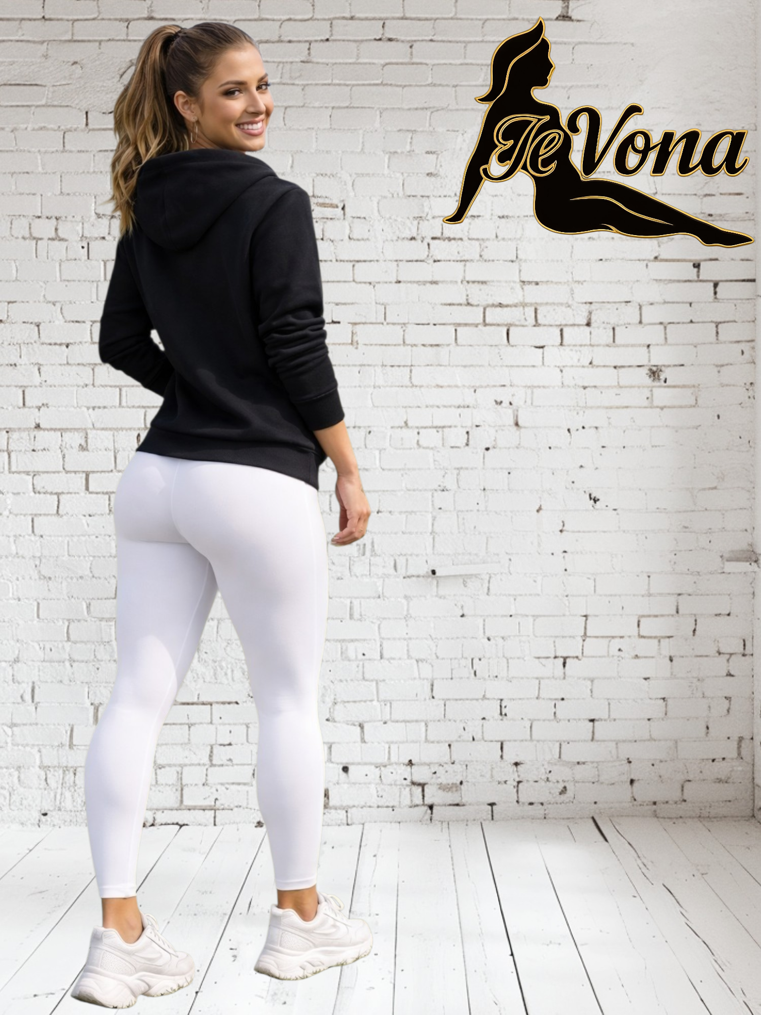 Vest Zwart Met Capuchon Fevona