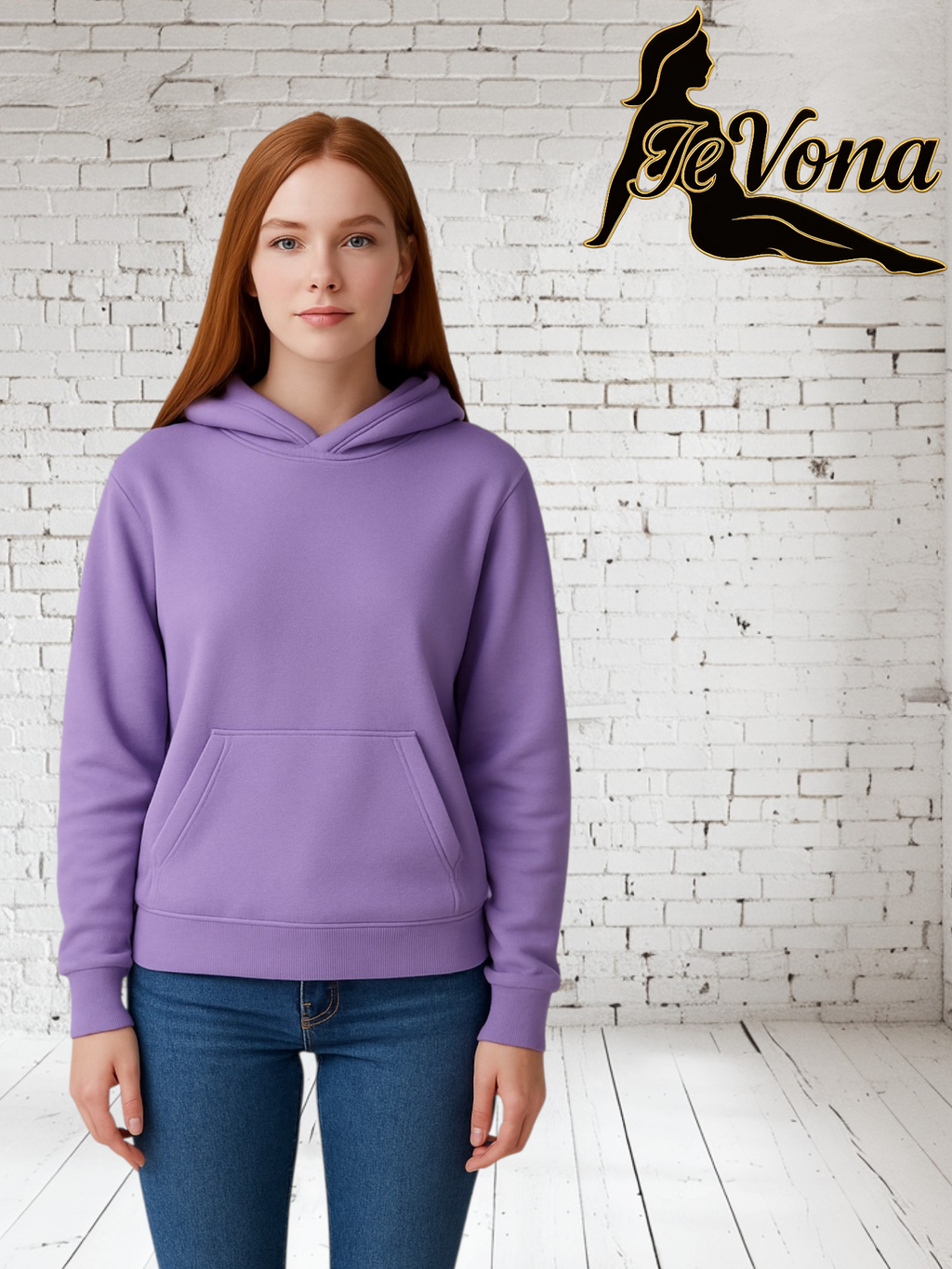 Hoodie Paars/Lila Fevona