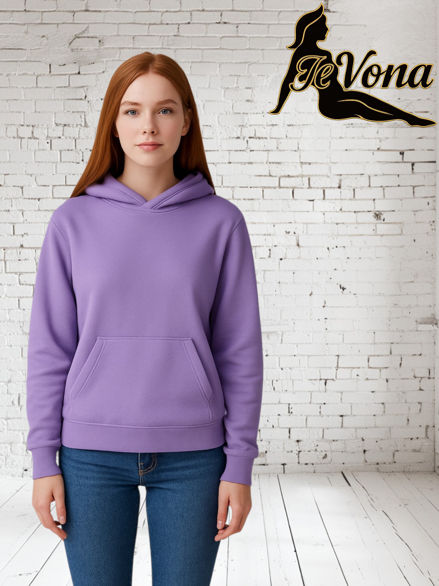 Hoodie Paars/Lila Fevona