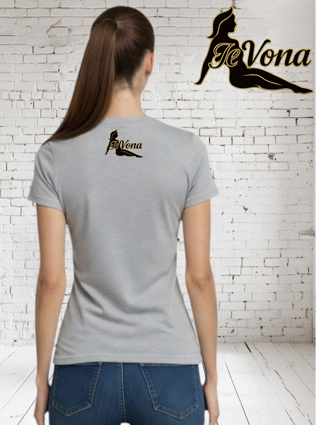 T-Shirt Grijs Fevona