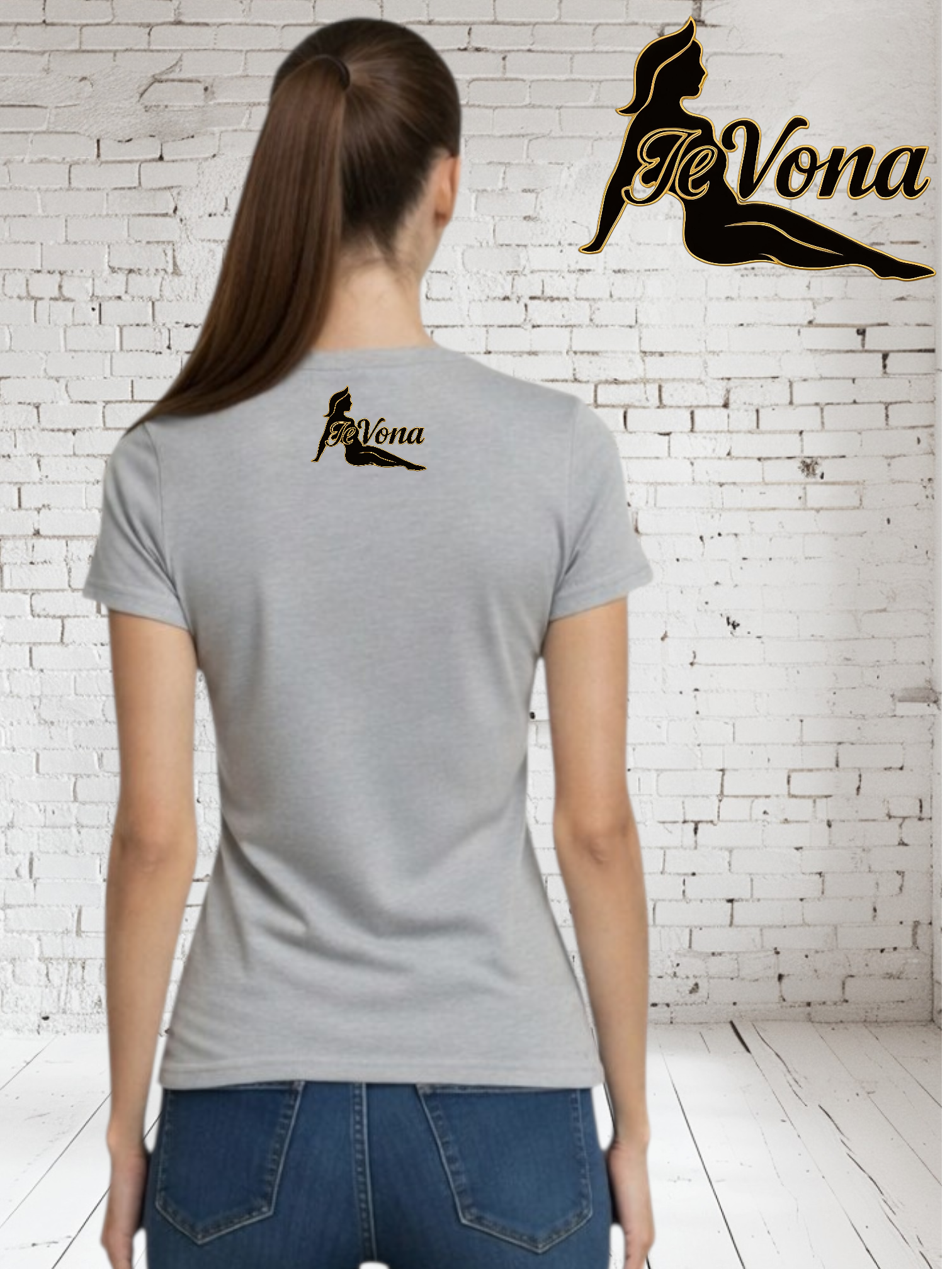 T-Shirt Grijs Fevona