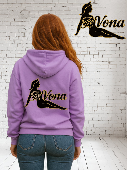 Hoodie Paars/Lila Fevona
