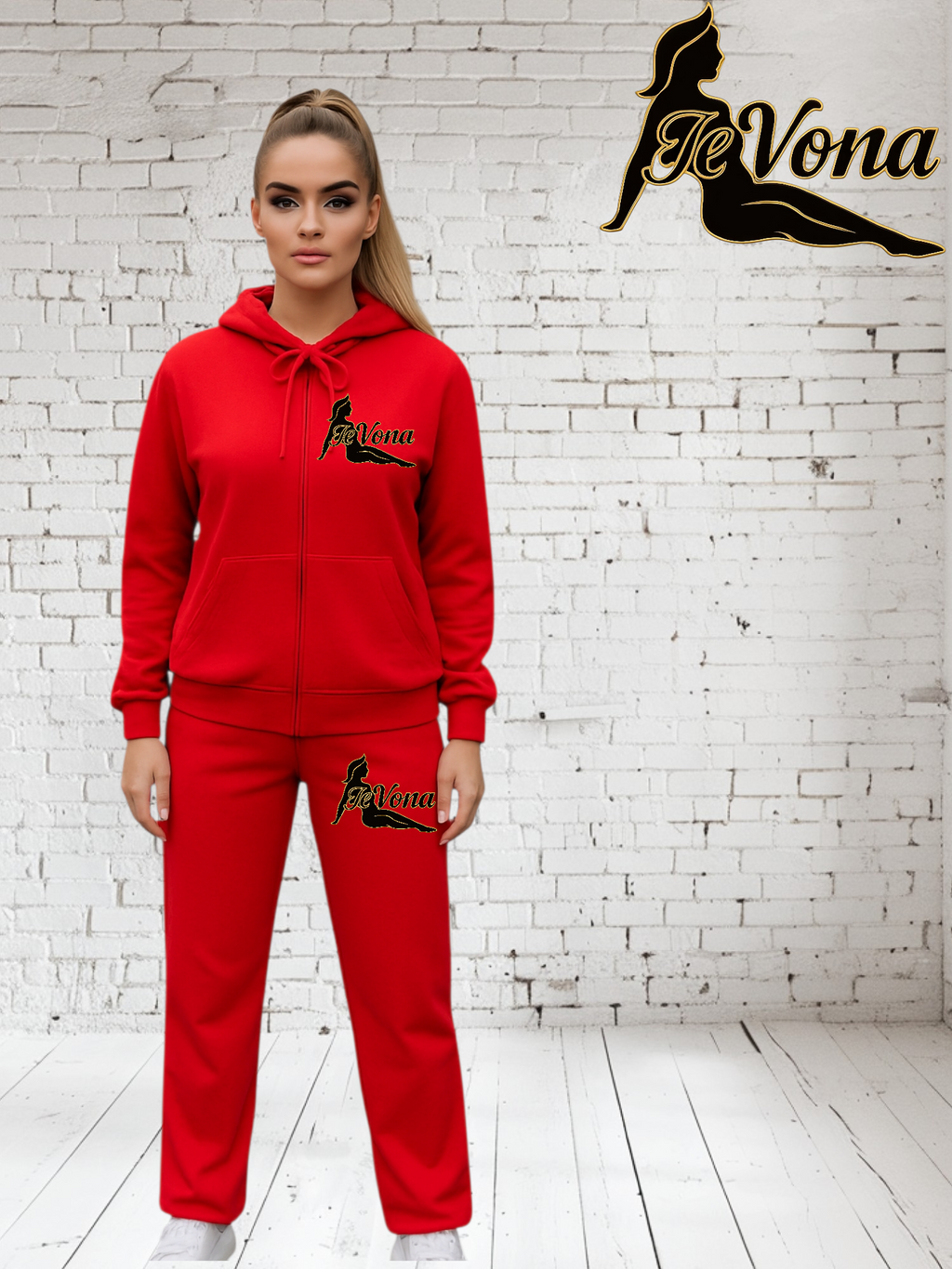 Joggingpak Rood Fevona