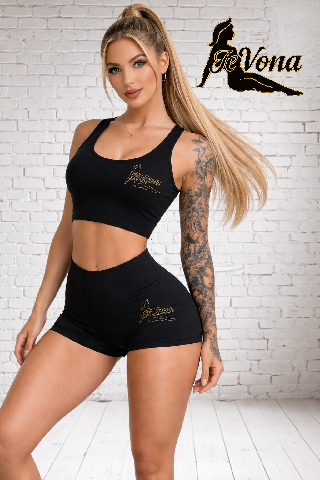 Sportshort + Top Fevona