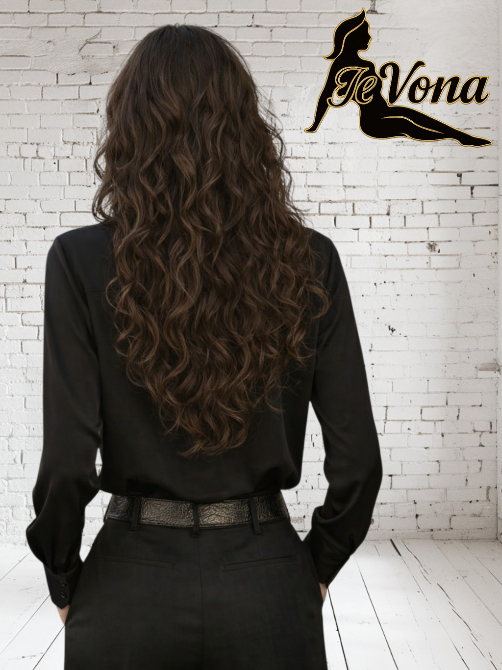 Blouse Zwart Fevona (Pre Order)