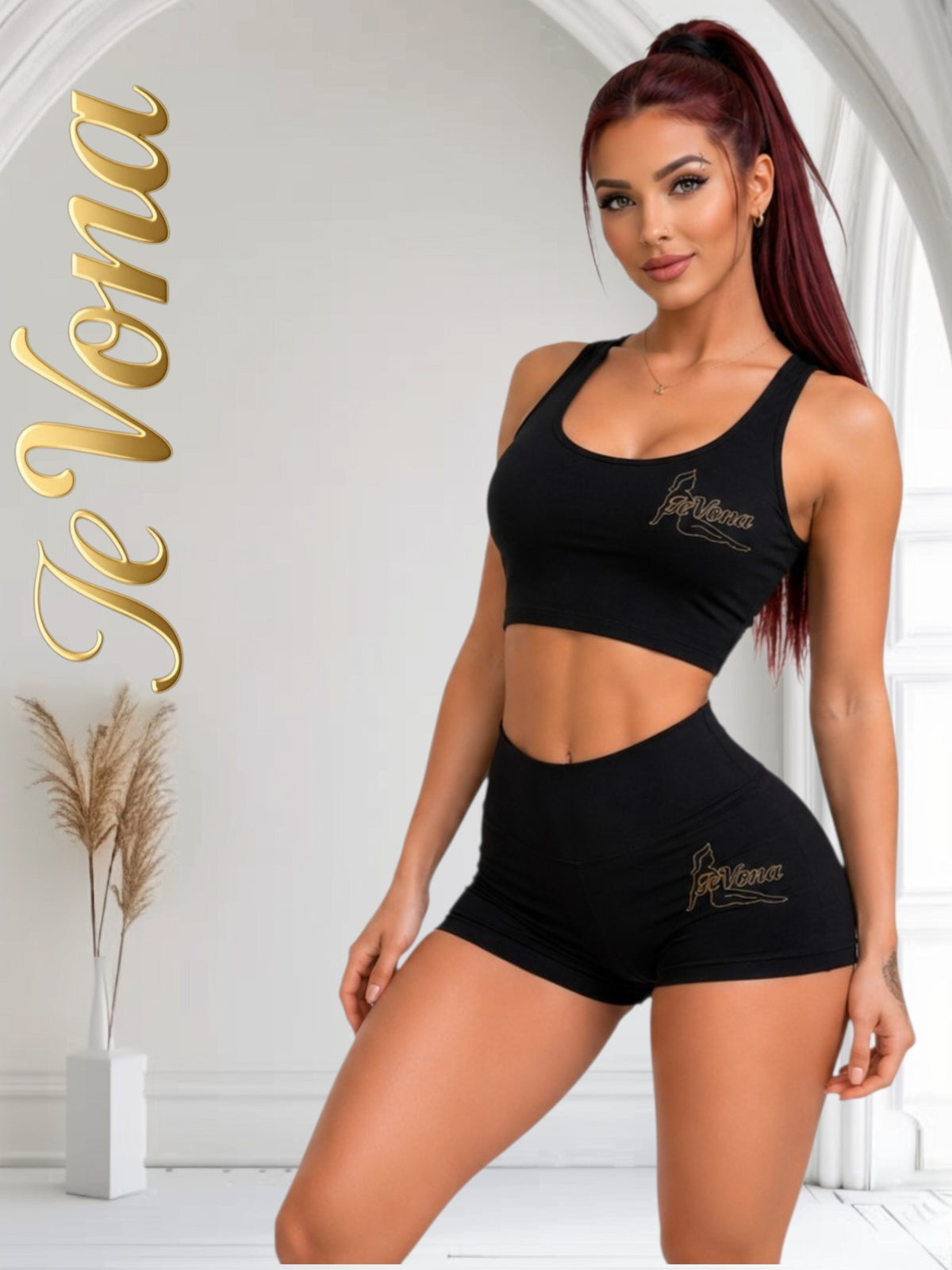 Sportshort + Top Fevona