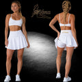 Tennis Rokje Fevona Wit
