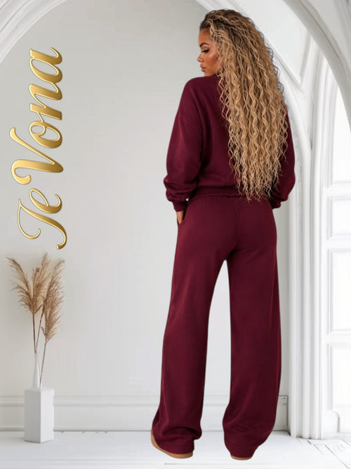Baggy Outfit Fevona Bordeaux Rood (Pre-Order)