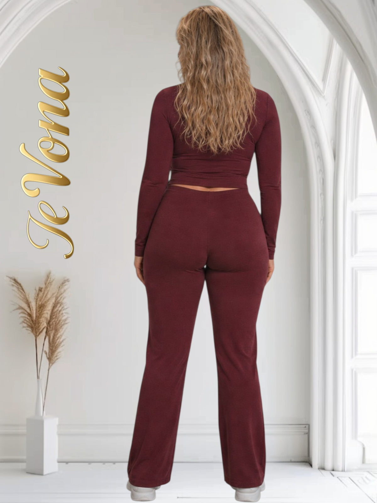 Casual Pak Fevona Bordeaux Rood
