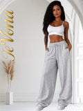 Baggy Trainingsbroek Fevona Grijs