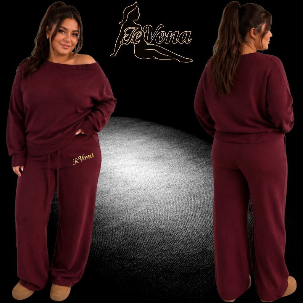 Baggy Outfit Fevona Bordeaux Rood (Pre-Order)
