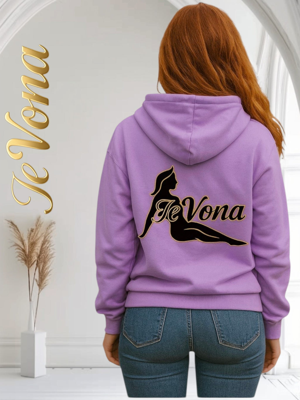 Hoodie Paars/Lila Fevona