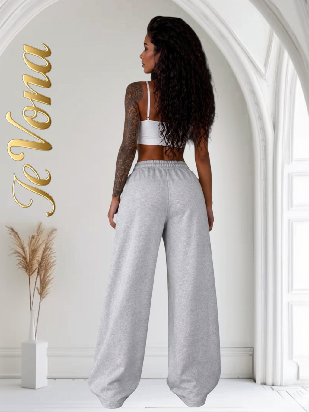 Baggy Trainingsbroek Fevona Grijs