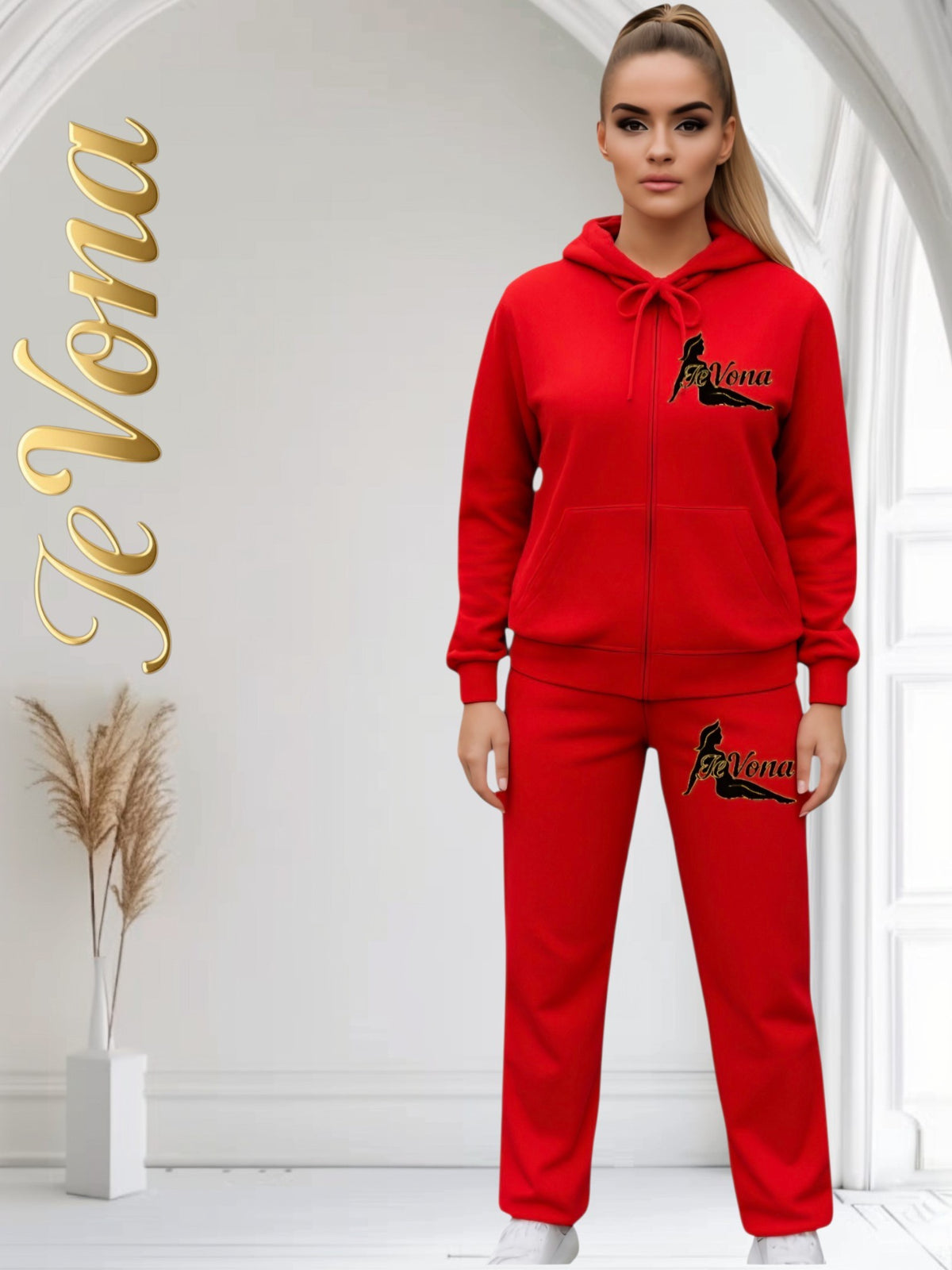 Joggingpak Rood Fevona