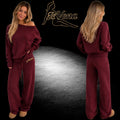 Baggy Outfit Fevona Bordeaux Rood (Pre-Order)