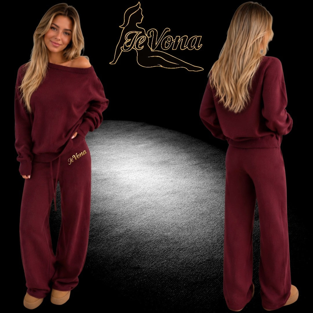 Baggy Outfit Fevona Bordeaux Rood (Pre-Order)