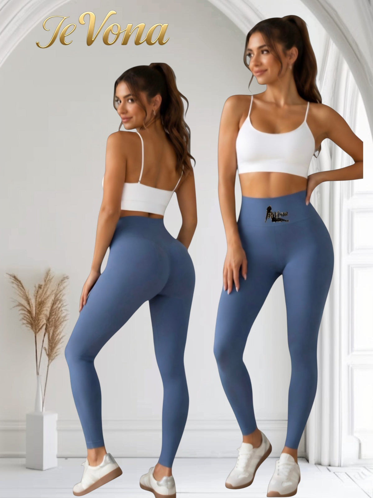Sport Legging Fevona Blauw Buttlift